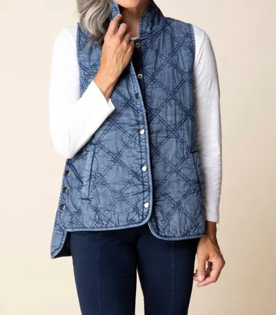 Habitat Windjammer Vest In Indigo In Blue
