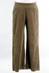 Habitat Women's Arty Pocket Pant In Forest