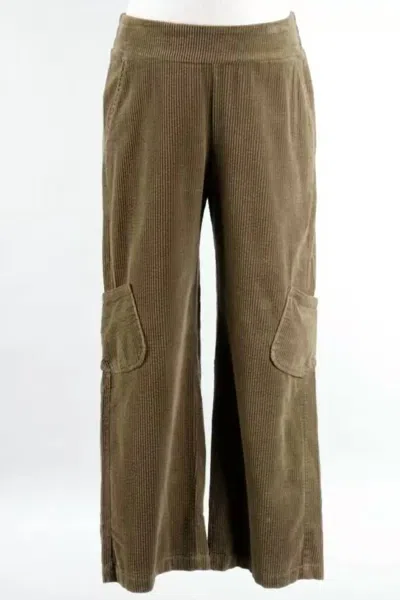 Habitat Women's Arty Pocket Pant In Forest