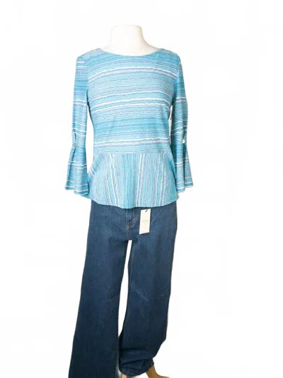 Habitat Women's Beach Fron Waves Swing Top In Dusk In Multi
