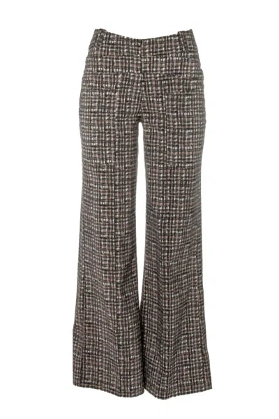 Habitat Women's City Print Wide Leg Pants In Driftwood In Brown