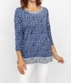 Habitat Women's Core Travel Mixed Tunic In Navy
