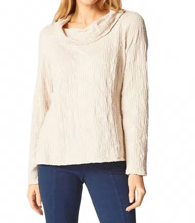 Habitat Women's Cowl Neck Sweater In Dove In Neutral
