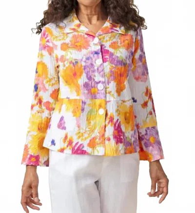 HABITAT WOMEN'S FLOUNCE JACKET IN MULTI