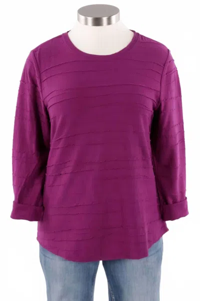 Habitat Women's Steady Stream Long Sleeve Shirt In Mulberry In Purple