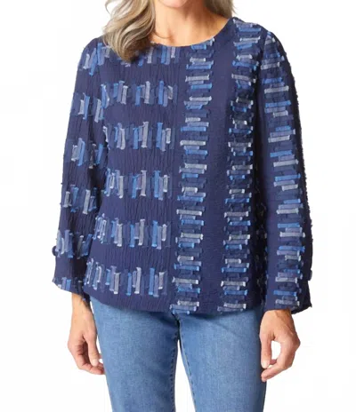 Habitat Women's Textured Sweater In Navy In Blue
