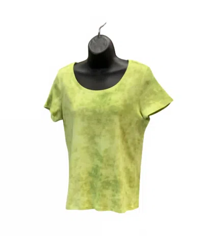 Habitat Women's Tie Die Tee In Leaf In Green