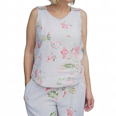 Habitat Women's Veranda Tank Top In Oatmeal In White