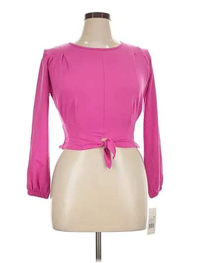 Habitual 3/4 Sleeve Blouse In Pink