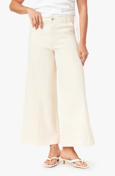 Habitual Addie Gaucho Wide Leg Denim Pants In Neutral