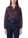 Habitual Stripe Button-up Top In Multi