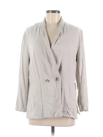 Pre-owned Habitual Blazer Jacket In Gray