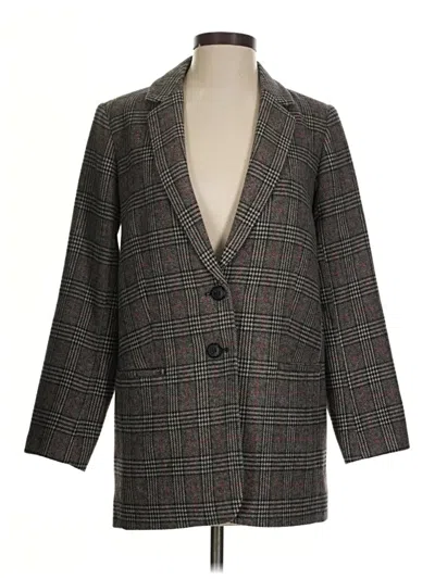 Pre-owned Habitual Blazer Jacket In Gray