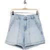 Habitual Braid Embroidery Denim Shorts
