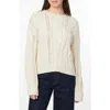 Habitual Cable Stitch Sweater In Neutral