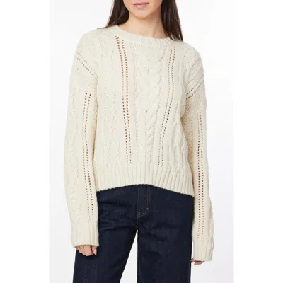 Habitual Cable Stitch Sweater In Neutral