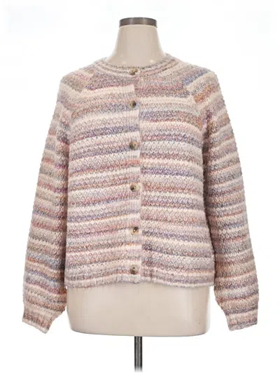 Pre-owned Habitual Cardigan Sweater In Ivory