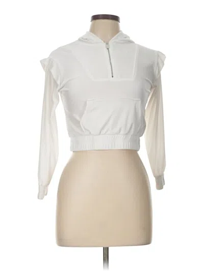 Pre-owned Habitual Cardigan Sweater In White