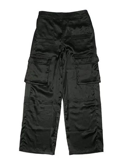 Pre-owned Habitual Kids' Cargo Pants In Black