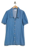 Habitual Collared Dress In Blue