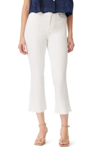 Habitual Crop Flare Jeans In White