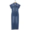 Habitual Denim Jumpsuit In Blue