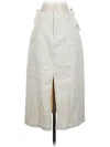 Habitual Denim Skirt In White