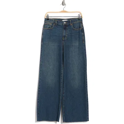 Habitual Denver Wide Leg Crop Jeans In Tide