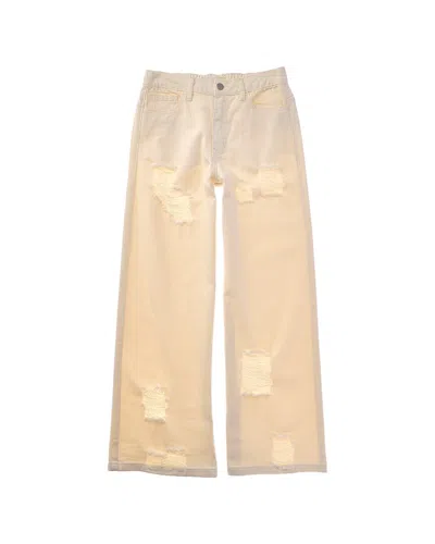 Habitual Kids' Distressed Pant In Gold