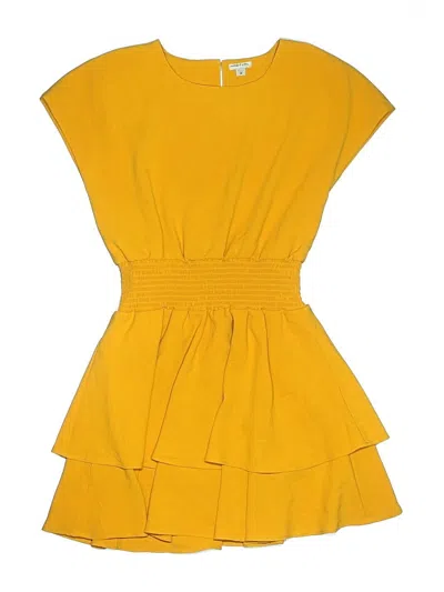Pre-owned Habitual Kids' Dress In Yellow