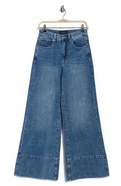 Habitual Emerson High Waist Relaxed Flare Jeans In Blue