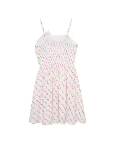 Habitual Kids' Eyelet Dress In Pink