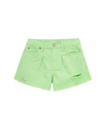 Habitual Frayed Hem Short In Green