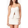 Habitual Front Vent Camisole In Neutral
