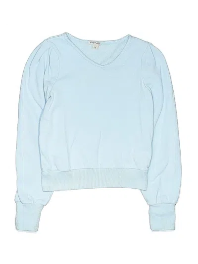 Pre-owned Habitual Girl Kids' Pullover Sweater In Blue