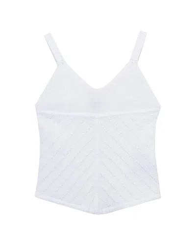 Habitual Kids' Handkerchief Blouse In White
