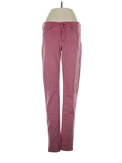 Pre-owned Habitual Jeans In Burgundy