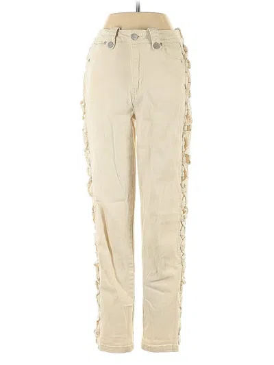 Pre-owned Habitual Jeans In Ivory