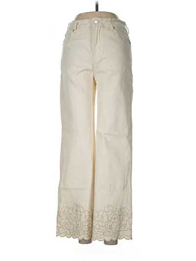 Pre-owned Habitual Jeans In Ivory