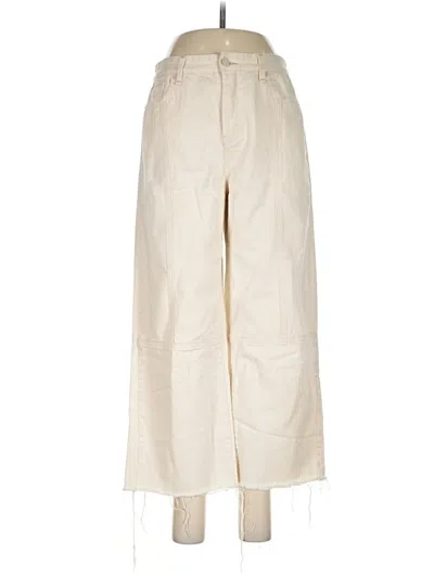 Pre-owned Habitual Jeans In Ivory