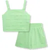 HABITUAL HABITUAL KIDS KIDS' PLEATED TANK & SHORTS SET