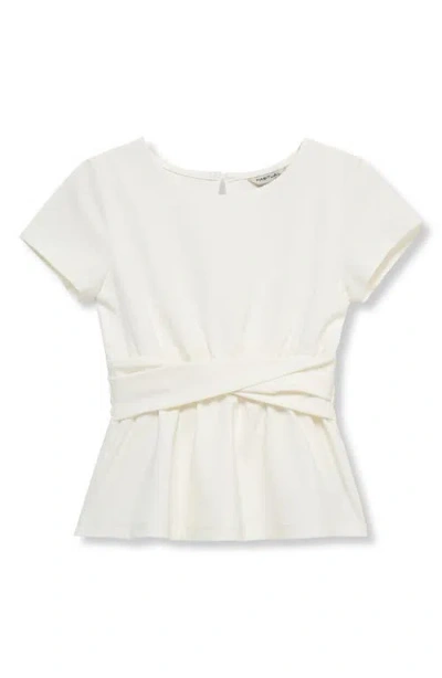Habitual Kids Kids' Twist Front T-shirt In White