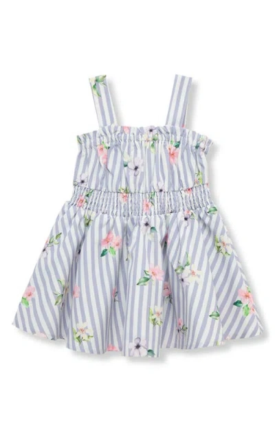 Habitual Babies'  Kids Stripe Smocked Sundress In Purple