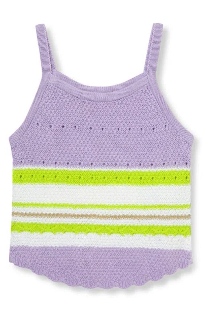 Habitual Kids' Sweater Camisole Top In Multi