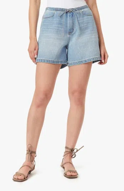 Habitual Kira Drawstring Shorts In Blue