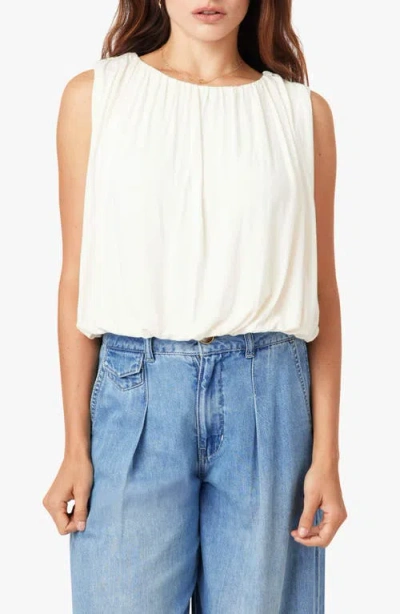 Habitual Knit Bubble Top In Multi