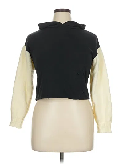 Pre-owned Habitual Long Sleeve Top Black Turtleneck Tops