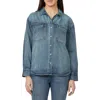 Habitual Oversize Denim Shirt In Blue