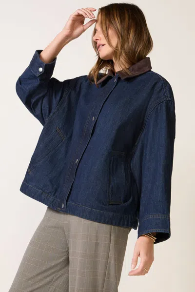 Habitual Oversized Denim Jacket In White