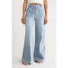 Habitual Patch Pocket Flare Jeans In Blue